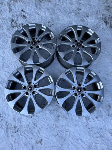 Диски: Литые Диски R 18 Mercedes-Benz, Комплект, отверстий - 5, Б/у — 2