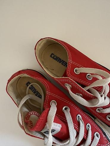 rezin bot: Məhsul: Converse klassik krossovkalar (low-top) - Rəng: qırmızı - — 2