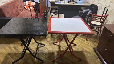аренда стола и стульев: Stullar ilə, Kvadrat masa, Zəmanətsiz, Kredit yoxdur