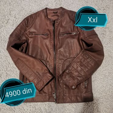 muske jakne pull and bear: Jacket 2XL (EU 44), color - Brown