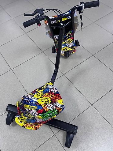 Толокары: Дрифт кар электрический трицикл, электроскутер трехколесный для детей — 5