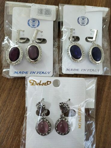 Sırğalar: Mağaza bağlanıb əldə qalan bujuteriyalar ucuz qiymətə satılır -da lalafo.az — 9 Sırğalar: Mağaza bağlanıb əldə qalan bujuteriyalar ucuz qiymətə satılır — 9