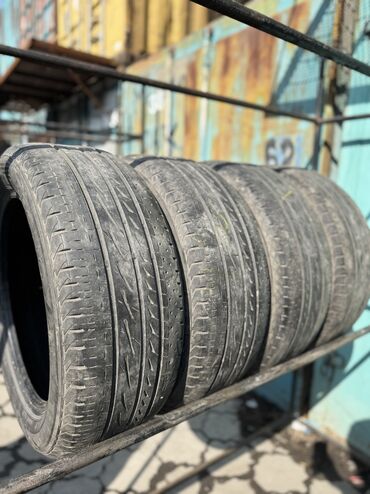 Шины: Шины 215 / 55 / R 17, Лето, Б/у, Комплект, Легковые, Япония, Bridgestone