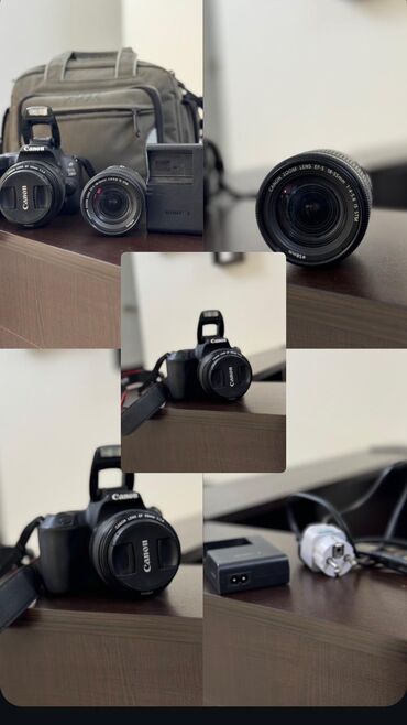 modem 4 antenas: Lens 50mm 1.4
Lens 18-50 mm
Canon EOS 200 D