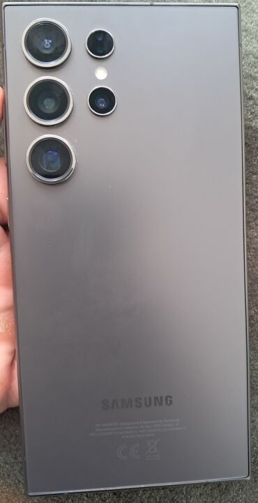 Samsung: Samsung Galaxy S22 Ultra, 256 GB, rəng - Qara, Barmaq izi