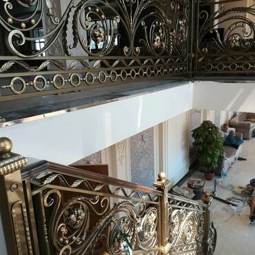 Сварка: Ковка, ворота, лестница, перила, тапчан, качели, навес — 25