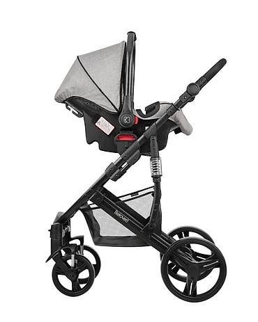 Kolica za bebe: Kikka Boo Beloved 3u1 kolica – light grey SKU/Šifra: KKB10121A-180 — 5