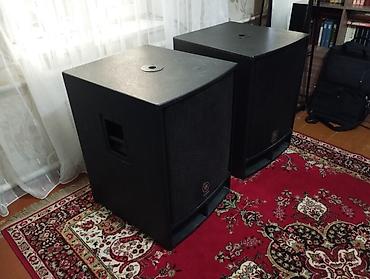 Динамики и колонки: Продаю сабвуферы Yamaha r118w оригинал, размер динамиков 18-дюймов. В — 4