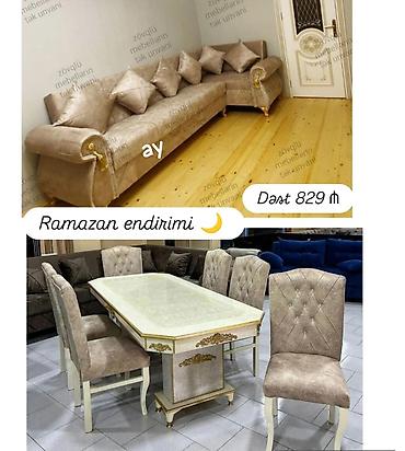 tel masa: *🌙Ramazan Endirimi* – *Dəst cəmi 829 AZN!* 🛋 Dəstə daxildir: ✔ Açılan — 1