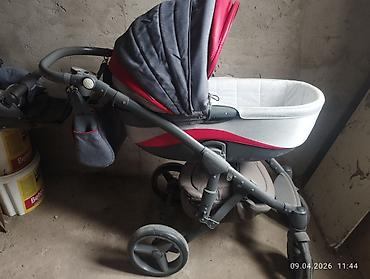 mango kids: Детская коляска 2 в 1 Adamex (люлька + прогулочный блок) - — 9