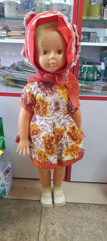 советские товары: Кукла СССР 1970х годов, в исключительном состоянии, большая, высота