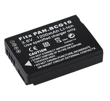 Другие комплектующие: Аккумулятор PANASONIC DMW-BCG10 Арт.1483 Совместимые аккумуляторы