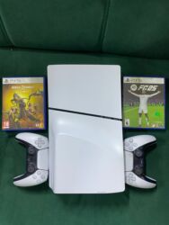 сони плейстейшин 5: PS5 Слим модель с дисководом. Полный комплект: все необходимые провода