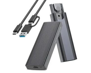 mobilna klima bez creva: MAIWO K1691P Eksterno Kućište za M.2 PCIe NVMe SSD (USB 3.2 Type-C) 🧠