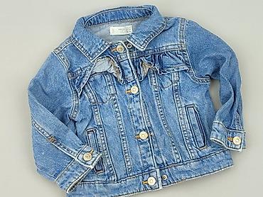 bluzka nirvana: Dziecięca kurtka jeansowa, 1.5-2 lat, 86-92 cm, Mango, stan - Idealny — 1