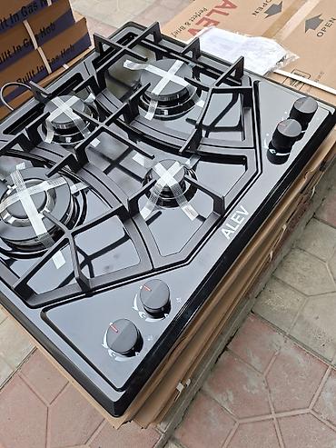12 pro barter: ALEV qaz plitəsi – quraşdırılan 5 gözlü panel - Göz sayı və ölçüləri — 5