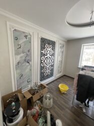 Штукатурка, шпаклевка: Декоративная штукатурка, Шпаклевка потолков, Шпаклевка стен | Арт бетон, Акриловая вода эмульсия, Венецианская Больше 6 лет опыта — 18