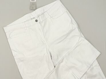 Material trousers for women, size 3XL (EU 46)