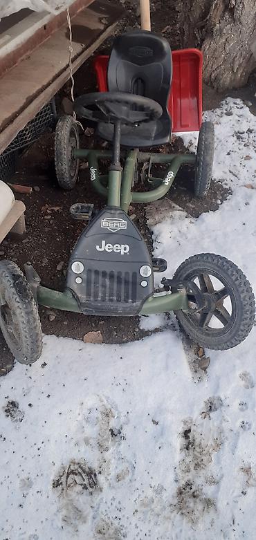электро автомобиль без прав: Педальный карт BERG Jeep - Оригинальная серия BERG с лицензией Jeep — 1