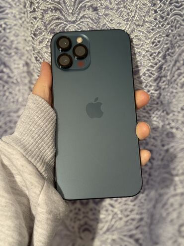 чехол iphone 11 pro max: IPhone 12 Pro Max, 128 ГБ, Sierra Blue, Защитное стекло, Чехол, Кабель, 80 %