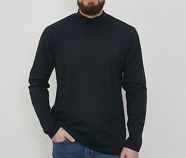 Свитера: Лонгслив, Bochetti, 54 размер, тёмно-синий, воторник стойка. смотрите at lalafo.kg — 11 Свитера: Лонгслив, Bochetti, 54 размер, тёмно-синий, воторник стойка. смотрите — 11