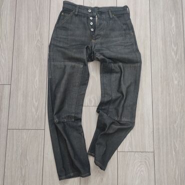 теплые мужские джинсы: Джинсы цвет - Серый