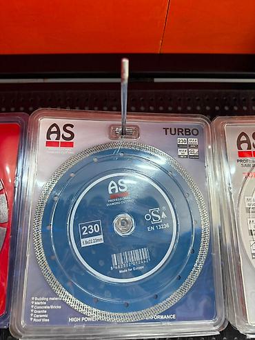 kirəmit: AS Professional Diamond Cutting – Turbo disk - Növ: Almaz kəsici disk — 1