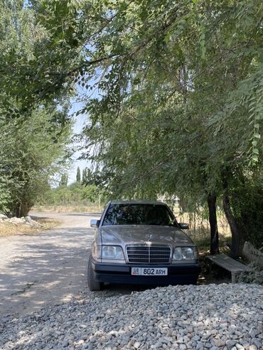 реле на мерс: Представлен седан Mercedes-Benz E-класса (W124) в цвете "шампань" с