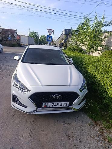 corolla 2016: Аренда под такси длительный срок Hyundai Sonata, серый седан — 3
