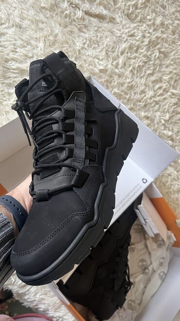 Ботинки: Мужские ботинки, 44, Timberland, Новый, цвет - Черный, Самовывоз — 9