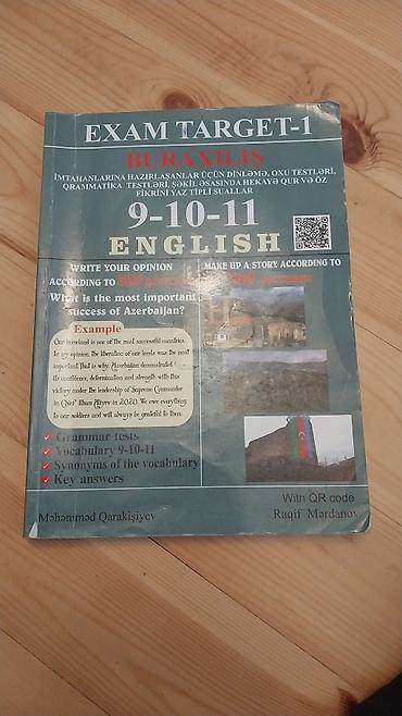 Testlər: Məhsul: Exam Target-1 – Buraxılış İngilis dili vəsaiti (9–10–11) — 1