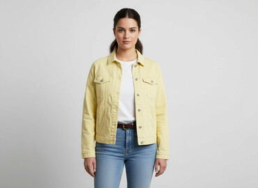 bomberka do sukienki: H&M, Kurtka jeansowa damska, rozmiar XL