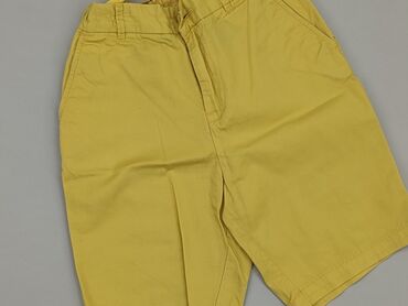 czarne eleganckie spodenki z wysokim stanem: Shorts, H&M, 8 years, 128, condition - Good