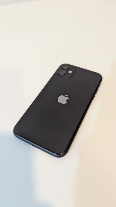 айфон 11 по: IPhone 11, Б/у, 64 ГБ, Черный, Кабель, 80 %