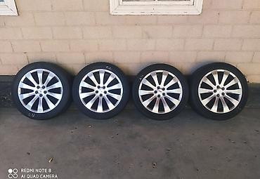 Колеса в сборе 245 / 45 / R 18, Лето, Б/у, Комплект, Легковые, Литые, отверстий - 5 — 1
