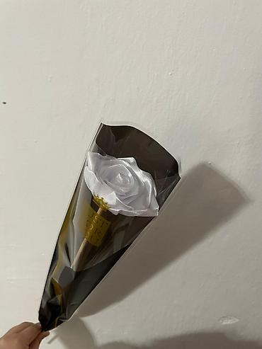 Декоративные цветы: СРОЧНО ❗❗ продаются готовые букеты 💐 из атласных лент также по штучно — 11