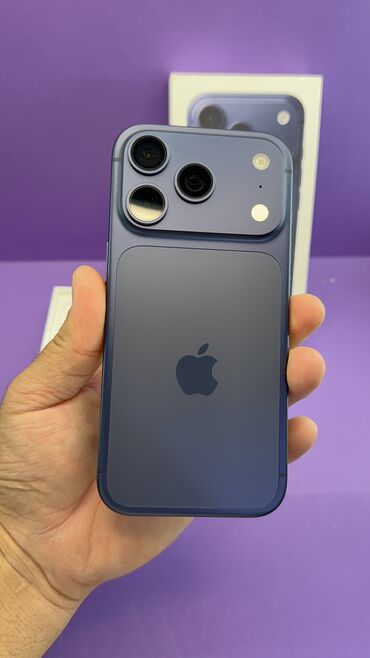 бу телефоны ош айфон: IPhone 17 Pro, Колдонулган, 256 ГБ, 100 %