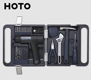 мака: Аккумуляторная дрель-шуруповерт + набор инструментов Xiaomi HOTO — 1