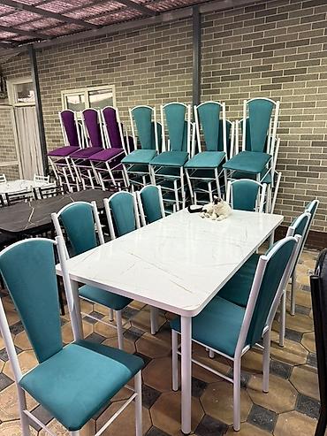 Кухонные столы и стулья: Кухонный стол и стул — 24