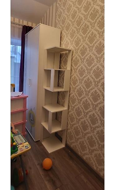 Другая мебель: Стеллаж белый Pine, 35х35х175 см +Бесплатная доставка по городу Цена — 1