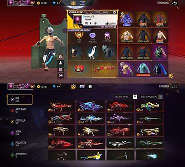 Другие видеоигры: Игровой аккаунт Free Fire (сервер RU) Основное: - Ник: REAL.ali - — 2