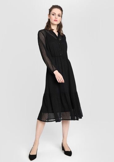 Платья: M (EU 38), цвет - Черный