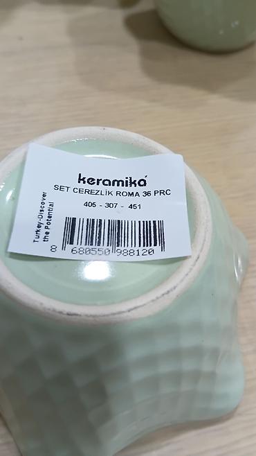 karaca azerbaycan qab qacaq: Keramika “Set Çərəzlik ROMA 36 PRC” - Brend: Keramika — 1