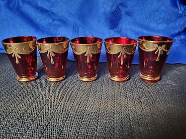 arkopal cinije: Casice Bohemija rucni rad 1950 do 1970 god.za zestoko pice. Casice — 9