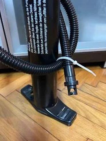 Ostali pneumatski alati: Ručna dvostruka pumpa za napuhavanje – visokog protoka, sa manometrom — 12