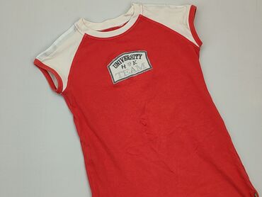sukienka czerwona w groszki: Sukienka, 11 lat, 140-146 cm, stan - Zadowalający
