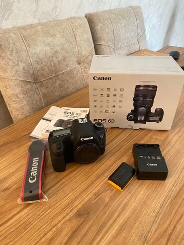 canon 5d mark 3: Təcili: Canon 6D + 24-70 f2.8 USM LENS Canon 6D - cəmi 8-9K probeq