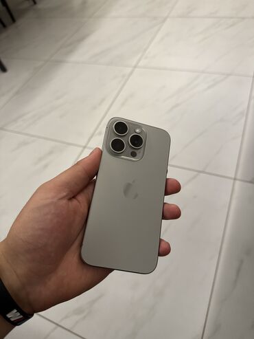 оперативная память 32: IPhone 15 Pro, Колдонулган, 128 ГБ, Natural Titanium, 88 %