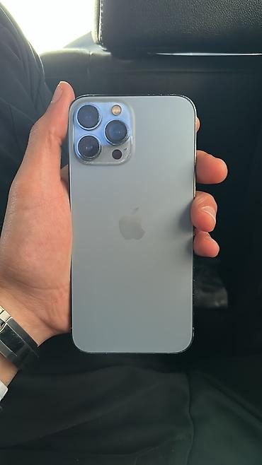 IPhone 13 Pro Max, 128 GB, Göy, Face ID
