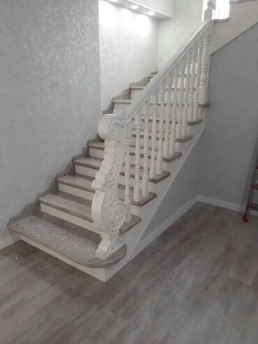 Обшивка лестниц: Обшивка лестниц Материал: Шпон, Гарантия — 4